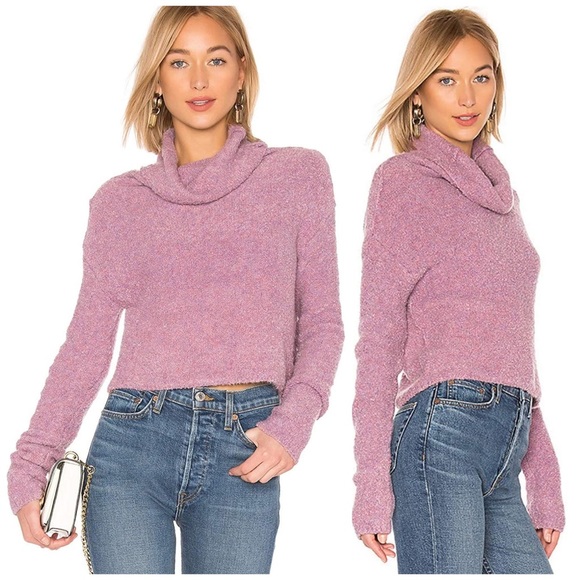 Free People Sweaters - Free People Stormy Pullover Sweater in Lavender L
